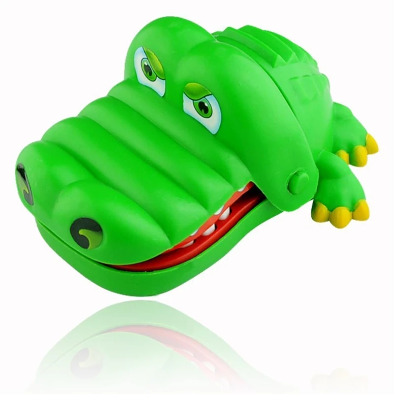 TOFOCO горячий зуб аллигатора детские игрушки кусая рука крокодил зубы игрушка