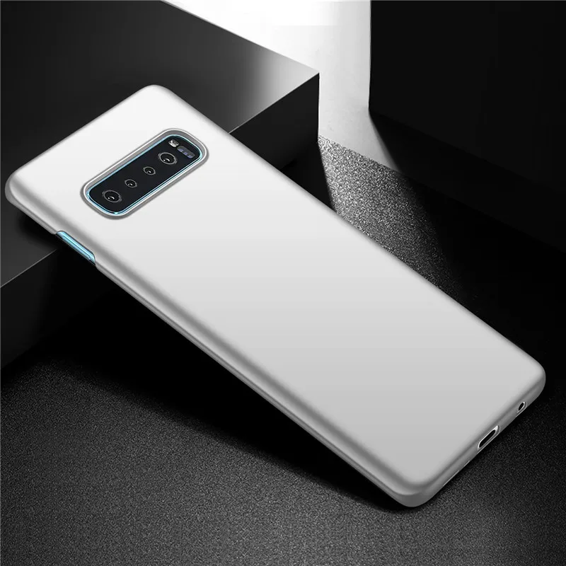 Luxury Simple Cover Protective Shockproof Phone Cases For Samsung Galaxy S10 Plus Ultra Slim Hard PC S10e Case | Мобильные телефоны