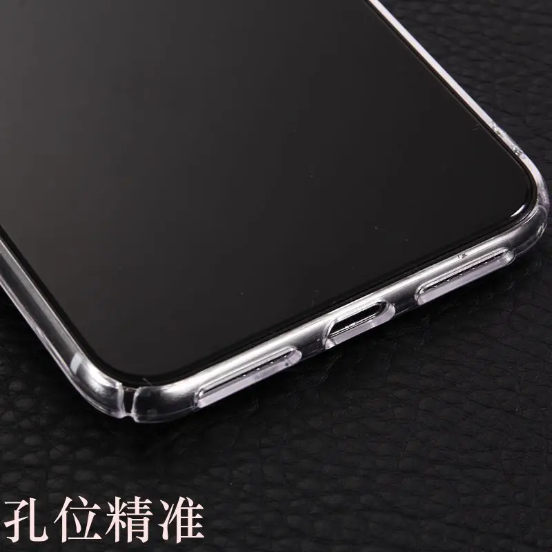 Crystal transparent PC case for iphone Xs Xr soft tpu X Max coque Perfect fit Anti-knock pc phone cover |