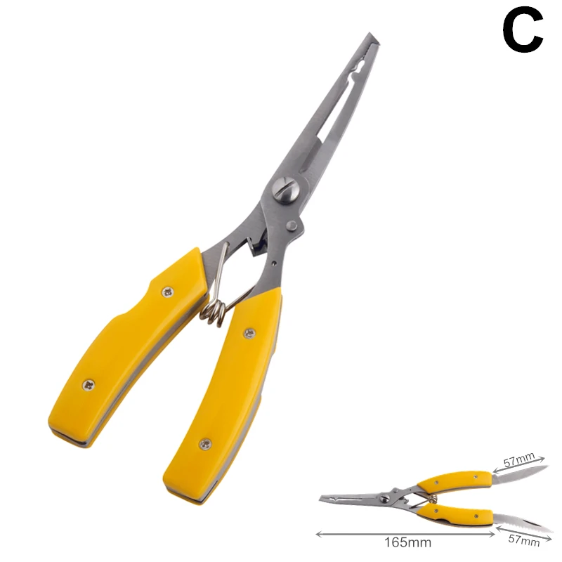 Рыболовные плоскогубцы EVANX ножницы из нержавеющей стали резак для лески удаление