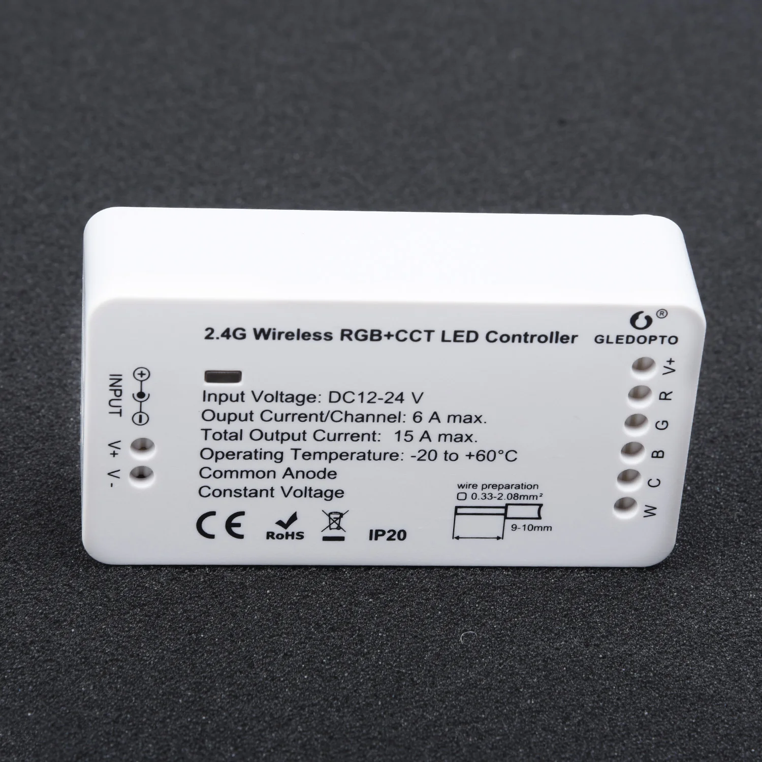 1 * беспроводной пульт дистанционного управления LED RGB + CCT/RGBW Номинальное