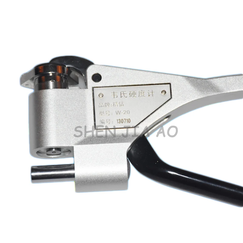 1 шт. Webster Твердость тестер W 20 ручной алюминиевый сплав нержавеющая сталь