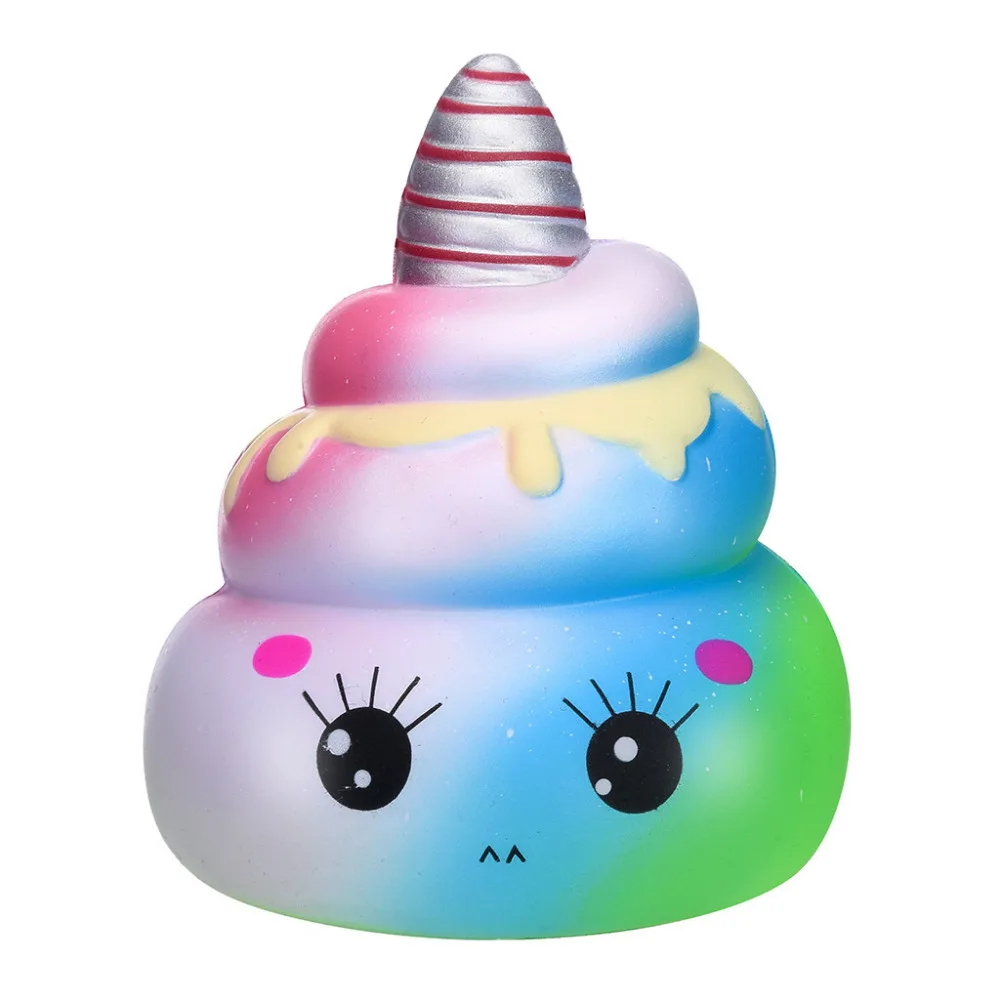 Мягкие игрушки Kawaii Poo Slow Rising Squishy игрушка для снятия стресса Забавная детская