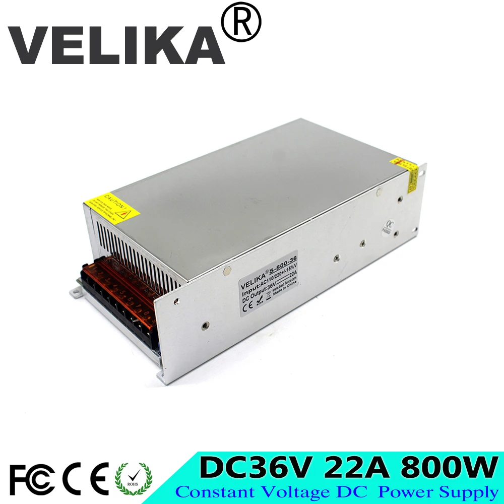 Регулируемый источник питания постоянного тока 36V 22A 800W импульсный трансформатор