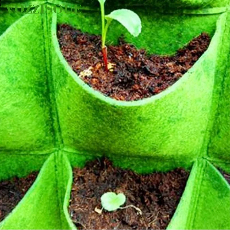 Сумка для посадки растений Tuin из фетра горшок ткани рассады вертикальный