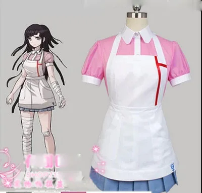 Ботинки для косплея данганронпа Уганда 2 Danganronpa Mikan Tsumiki платье Косплэй костюм