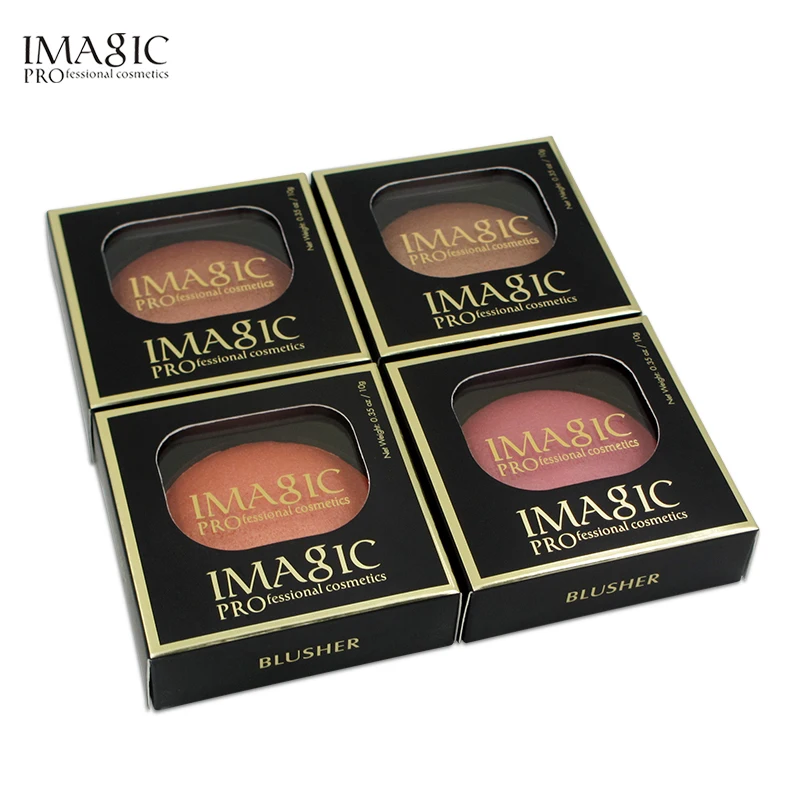 IMAGIC 4 цвета Новый макияж выпечки румяна с пышным бронзатором запеченные для щек