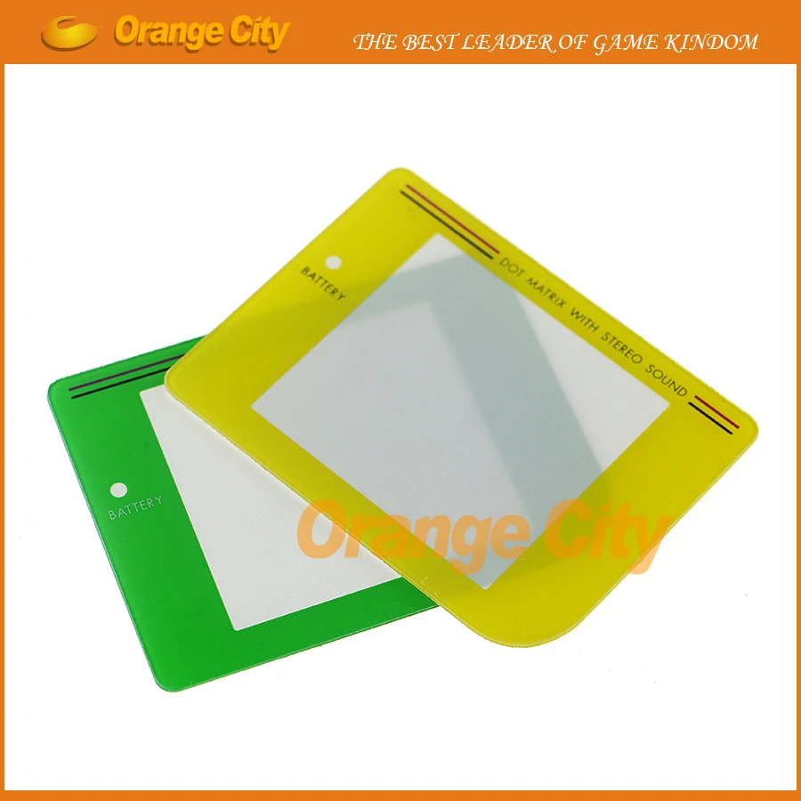 Сменный пластиковый защитный экран с логотипом для gameboy GB 10 шт./лот|lens|lens replacementlens