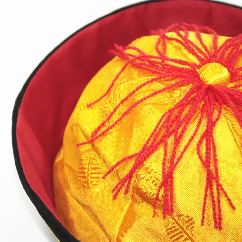 Китайская Шляпа дракон Династия Цин император Тан костюм головной убор владелец