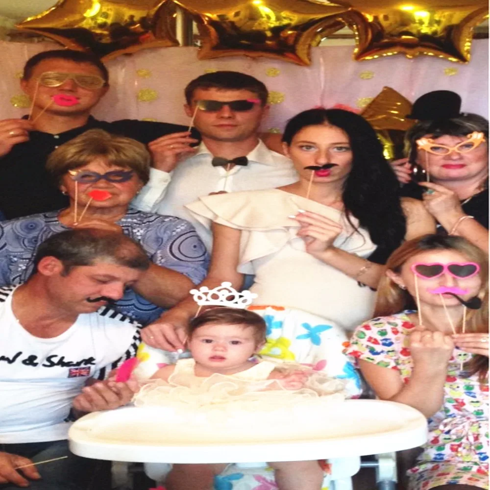 46 шт. реквизит для фотосессии Свадебные украшения Свадебная вечеринка детский