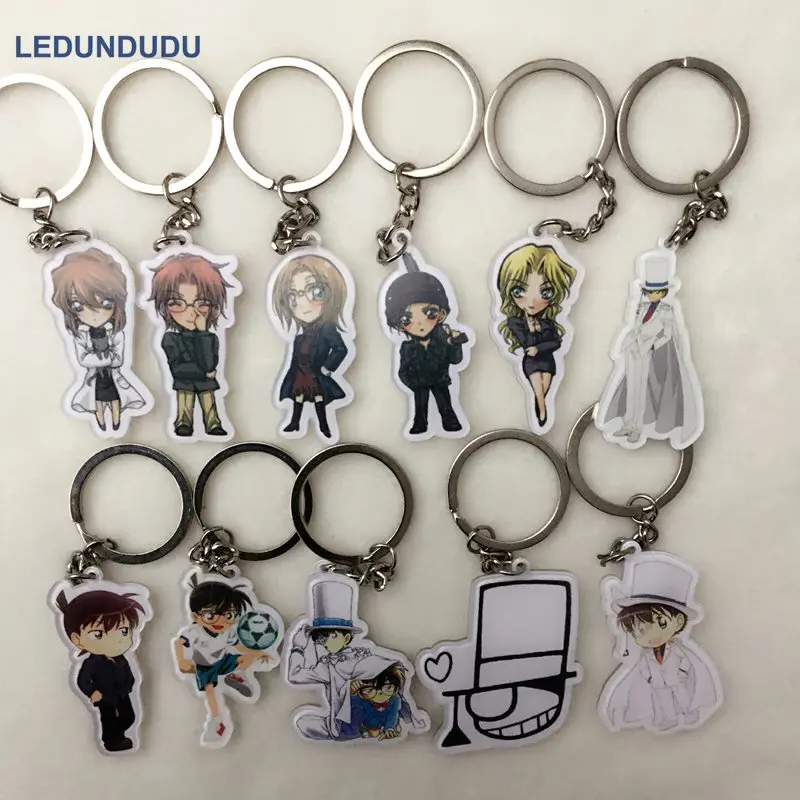 Брелок для ключей Kuroko без корзины набор аксессуаров косплея из акрила детектива