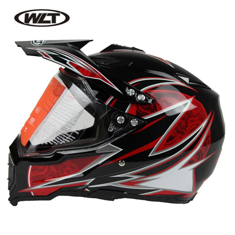 

Motocross Dirt Bike Helmets ATV MTB Off-road Moto Helmets Men Racing Motorcycle Sun Glasses dust-proof Anti-UV Visor Helmet