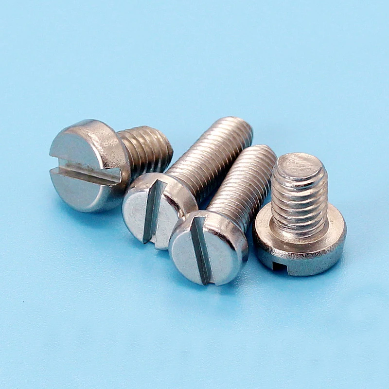 304 M5 шлицевая цилиндрическая головка винты чашки поперечный слот мебельный винт