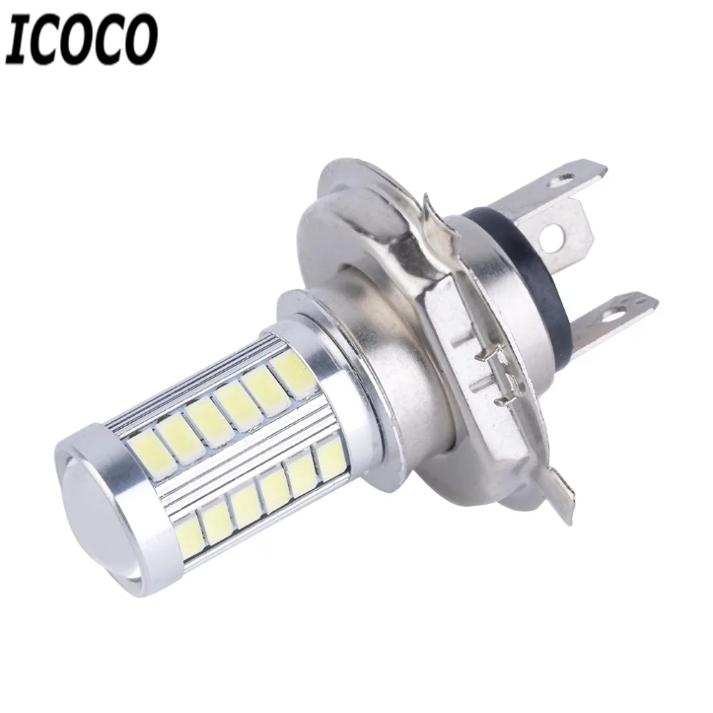 ICOCO H4 светодиодный 5630 33SMD 8 Вт 33 светодиодный фонарь для автомобиля фары 12 В 800lm DRL дневные светофоры для вождения Противотуманные фары Горячая Распродажа