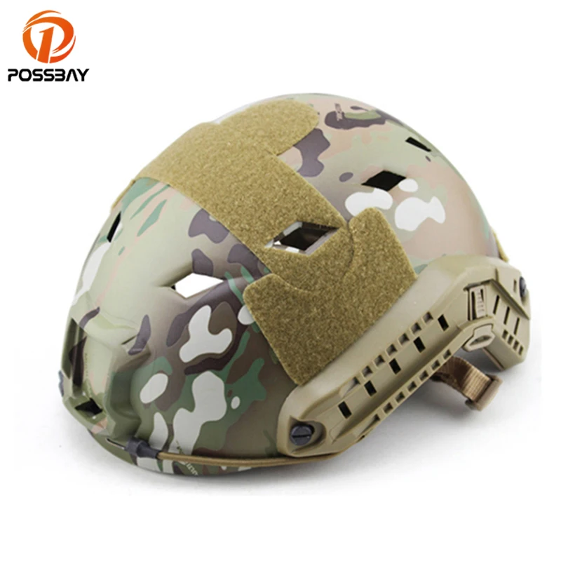 POSSBAY Motorcycle Helmet Tactical Camouflage Cover for Moto Airsoft Hunting Helmets Head Protective Cover for Man Women