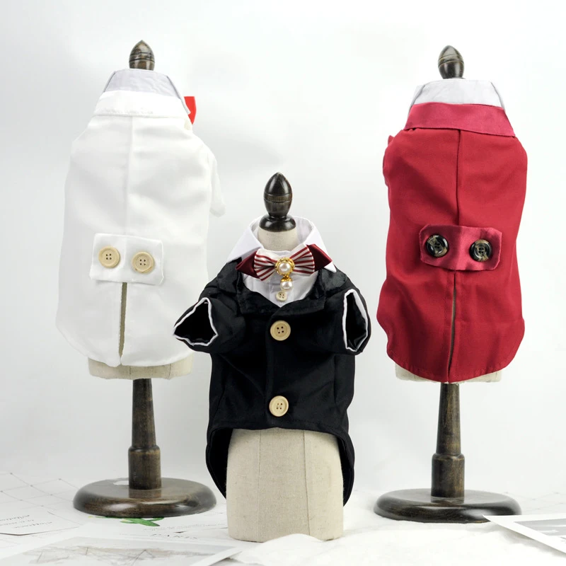 

Pet clothes pet clothes pets change suit, dog Formal wear Tuxedo Business wear