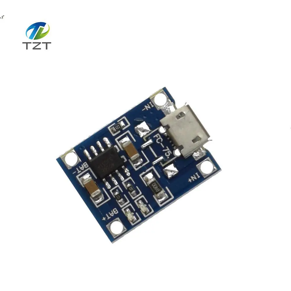 20 шт. TP4056 1A Lipo зарядное устройство модуль литиевая батарея DIY микро порт микрофон