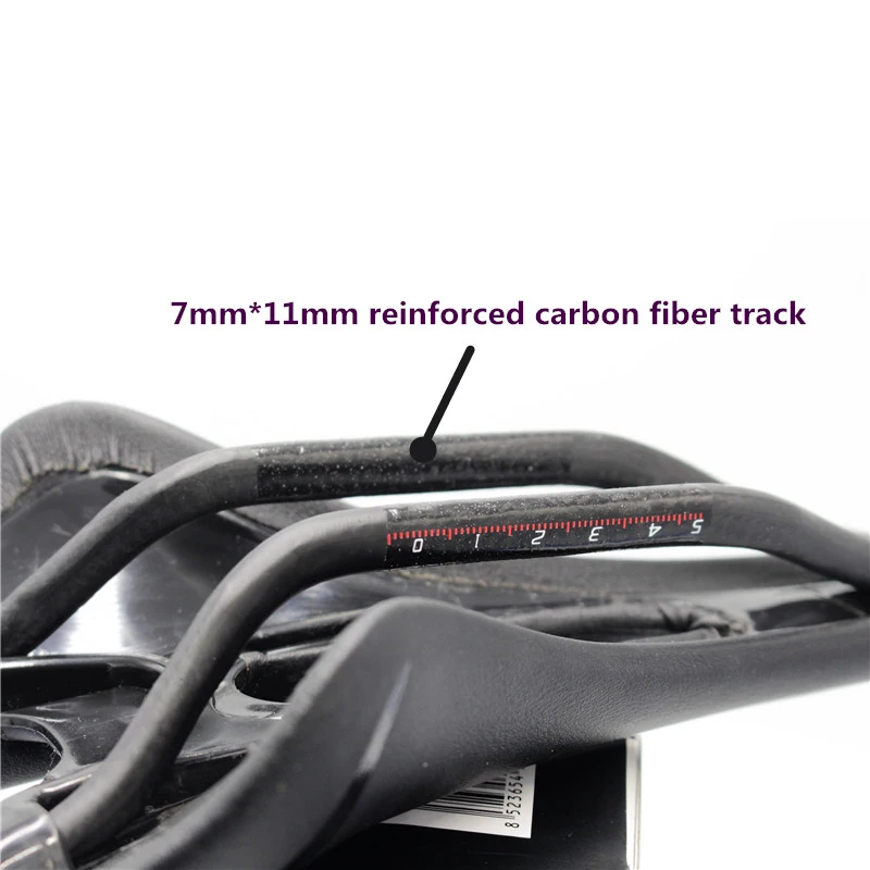 Губка высокого качества легкий бант из углеродного волокна седло для горного и