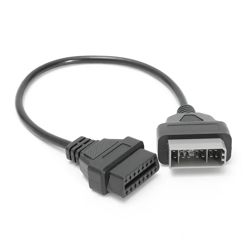 Черный 14 Pin OBD1 до 16 Pin OBD2 кабель конвертер Кабель-адаптер для Nissan/Infiniti