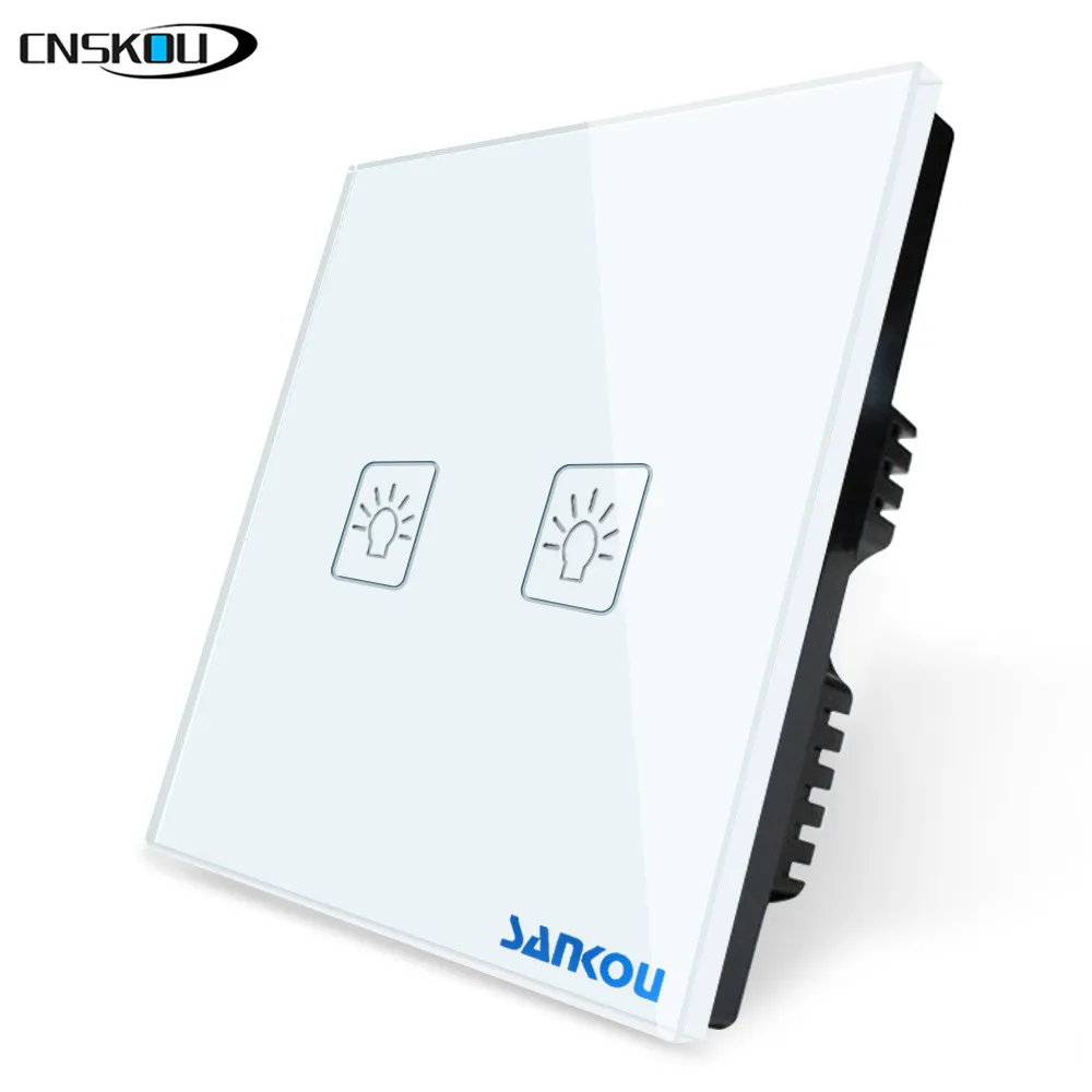 Cnskou Великобритании 2g1w емкостной Бесконтактный переключатель 230 v стены