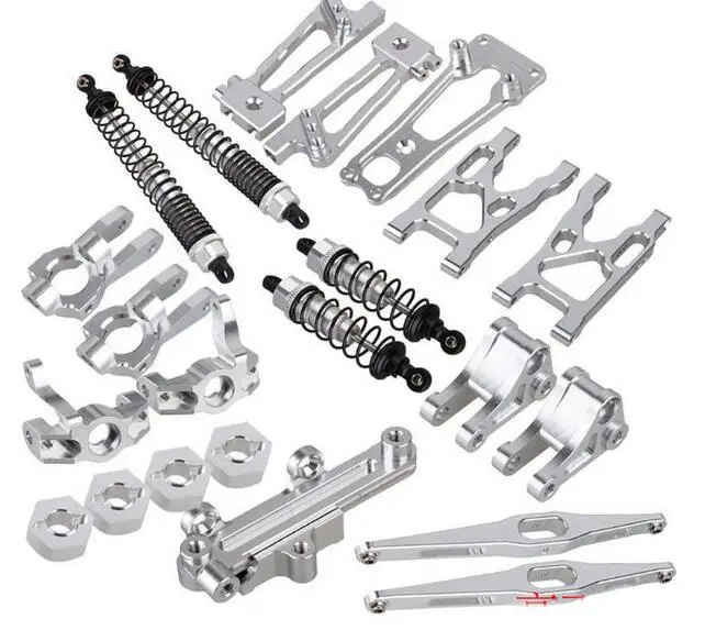 WL K949 10428-A 10428-B 10428-C Rc Car spare parts Aluminum Alloy Upgrade Accessories K949-001~K949-012 | Игрушки и хобби