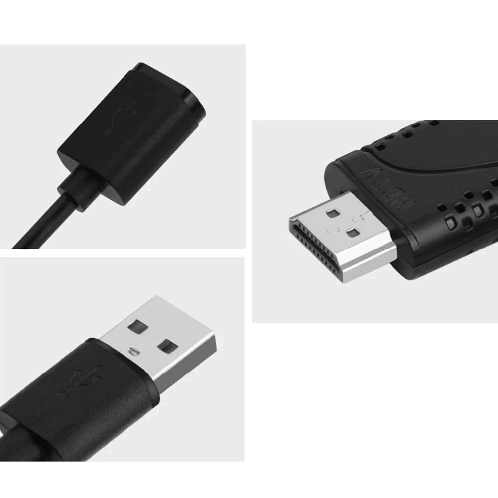 1080P HDMI к USB Женский/Мужской конвертер Кабель адаптер Охлаждающие отверстия для ТВ