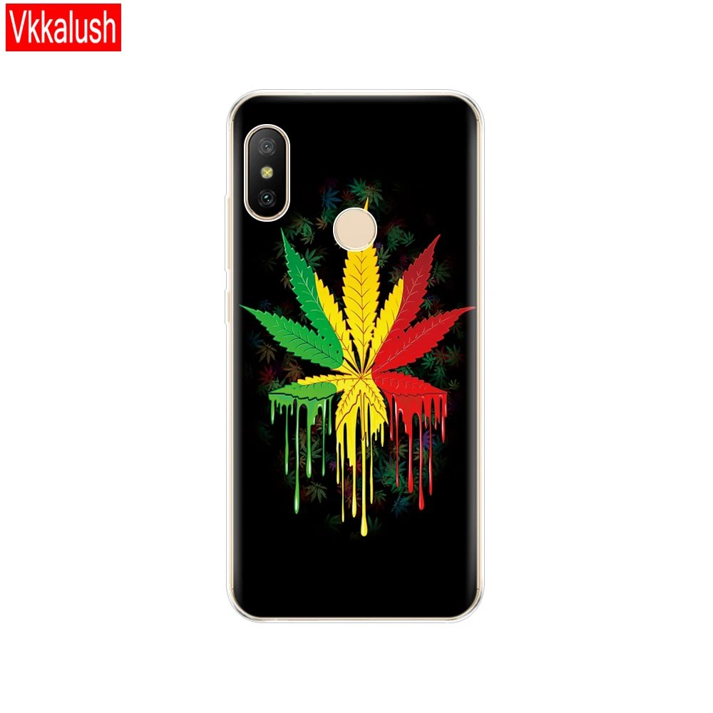 80087 Силиконовый чехол для телефона для Xiaomi mi A2 LITE, чехол с полной защитой, мягкая задняя крышка из ТПУ, чехол для телефона для Xio mi A2 LITE, бампер, чехол - Цвет: 80087