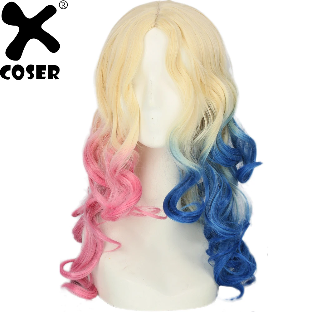 XCOSER волосы головные уборы отряд самоубийц косплей костюм аксессуары Хэллоуин