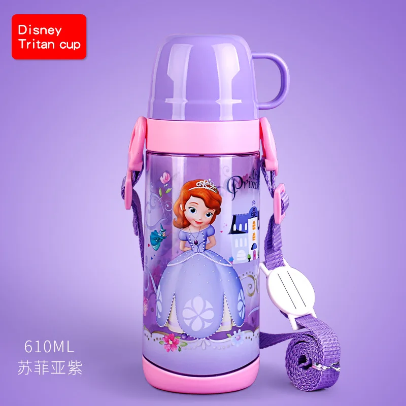 550 мл disney Микки Маус талреп бутылка детский портативный водонагреватель студенческий открытый мультфильм чашка мальчик девочка напиток чашка - Цвет: 4