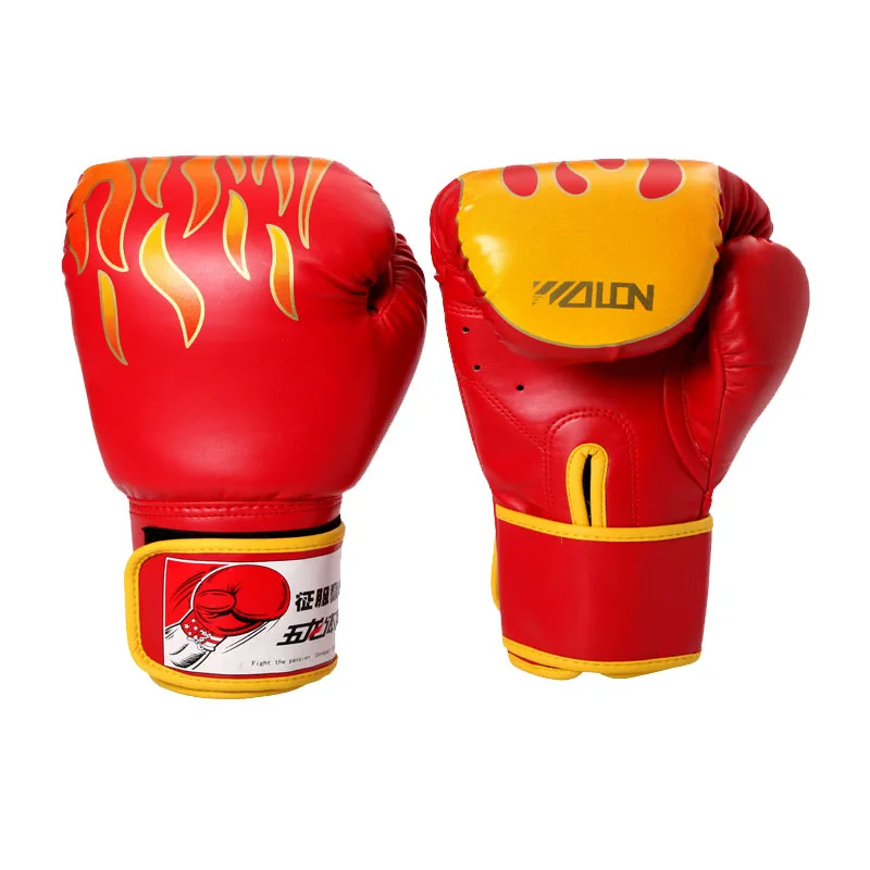 Профессиональные боевые перчатки из искусственной кожи Для MMA боксерские Sanda Wushu
