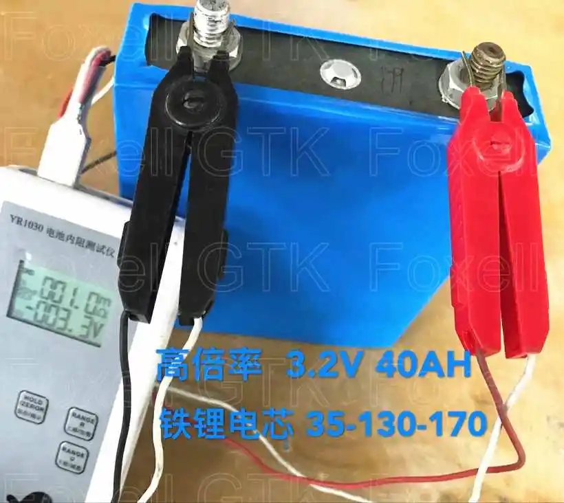1 шт. Новая Энергия lifepo4 40Ah 3 2 v 40ah cell supercapacitor Li Ion 100A разрядка для EV pack diy solar battery hard case