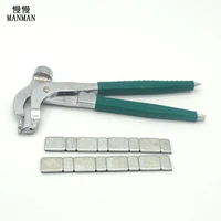 iron wheel weight plier multifunction balance remover balancer plier hammer cutter tire tool with two balancing blocks