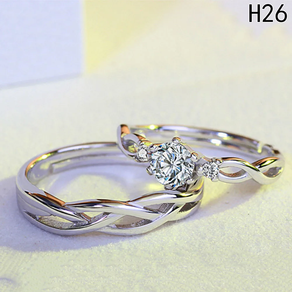 Новинка, очаровательное кольцо для влюбленных, несессер, стиль, идеальное благодарное, горячее предложение, винтажное специальное кольцо, пара пар, набор