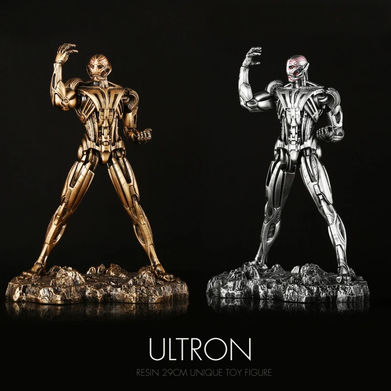 Pandadomik уникальная Смола большая игрушка Ultron фигурка из фильма Железный человек Игрушка Мстители фигурка Декор подарок игрушки для мальчиков детские хобби