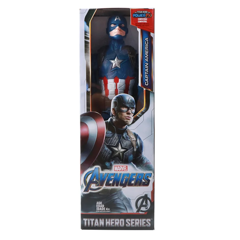 12 ''/30 см Marvel Мстители Endgame Titan Hero War Machine Капитан Америка муравей Hawkeye Thor Фигурки игрушки для детей Подарки