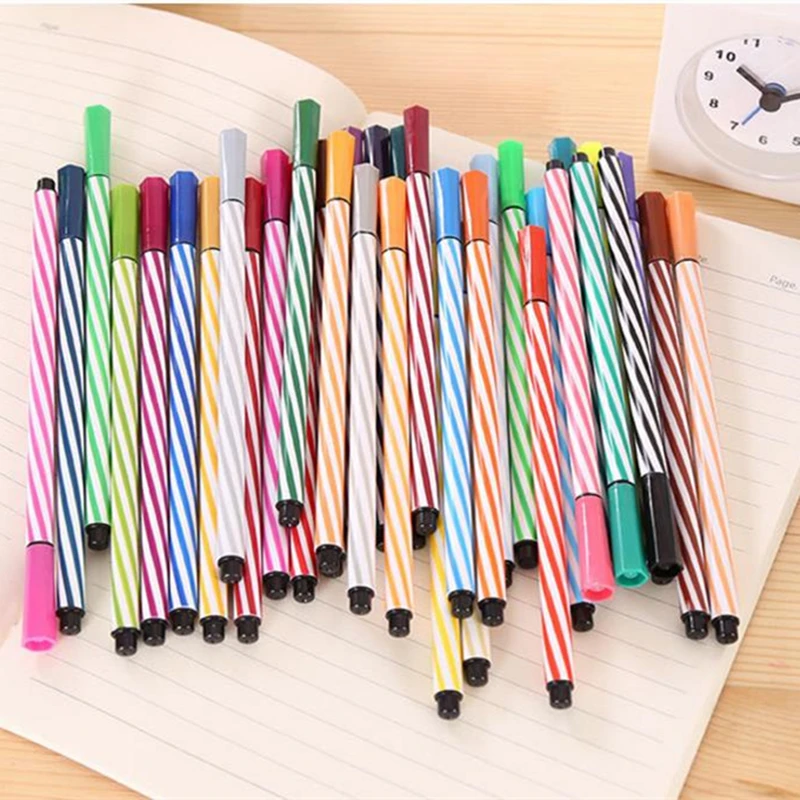 1set(12/18/24/36Pcs )Writing Magic Pens Water color Drawing Kid Painting Writing Mat Aquadoodle watercolor Pen school supply | Канцтовары