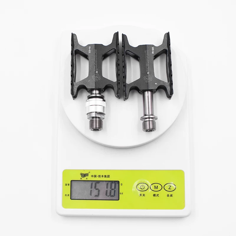 TWTOPSE Титан оси подшипник велосипеда велосипедные педали для Brompton левый Quick Release