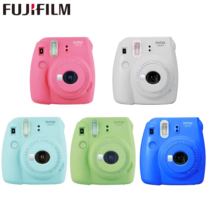 Пленка Fuji Instax Mini 9 для мгновенной съемки фотокамера fuji всплывающая линза