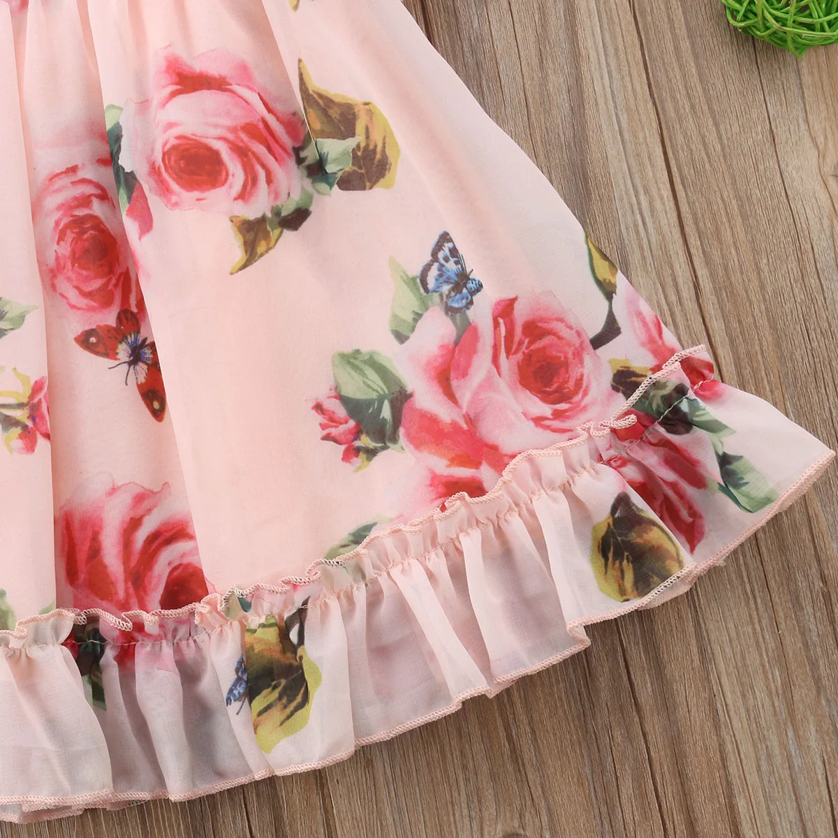 Toddler Kids Baby Girls Chiffon Flower Party Pageant Tulle Tutu Dress Sundress | Детская одежда и обувь