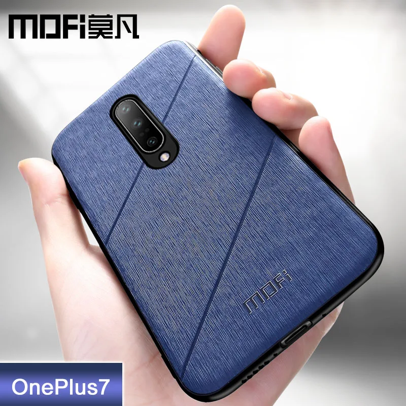 Противоударный чехол из искусственной кожи для oneplus 7 pro 1 + | Мобильные телефоны и