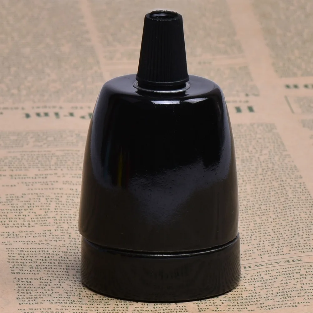 Патрон для керамической лампы E27 CE винтажный подвесной светильник с винтовым