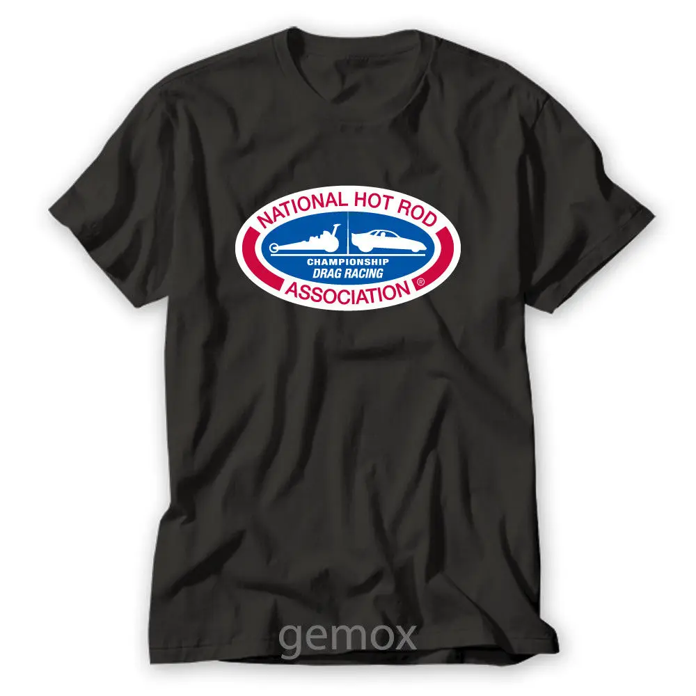 NHRA Drag Racing футболка для чемпионов Sz S-5XL Модная стильная мужская 100% хлопок