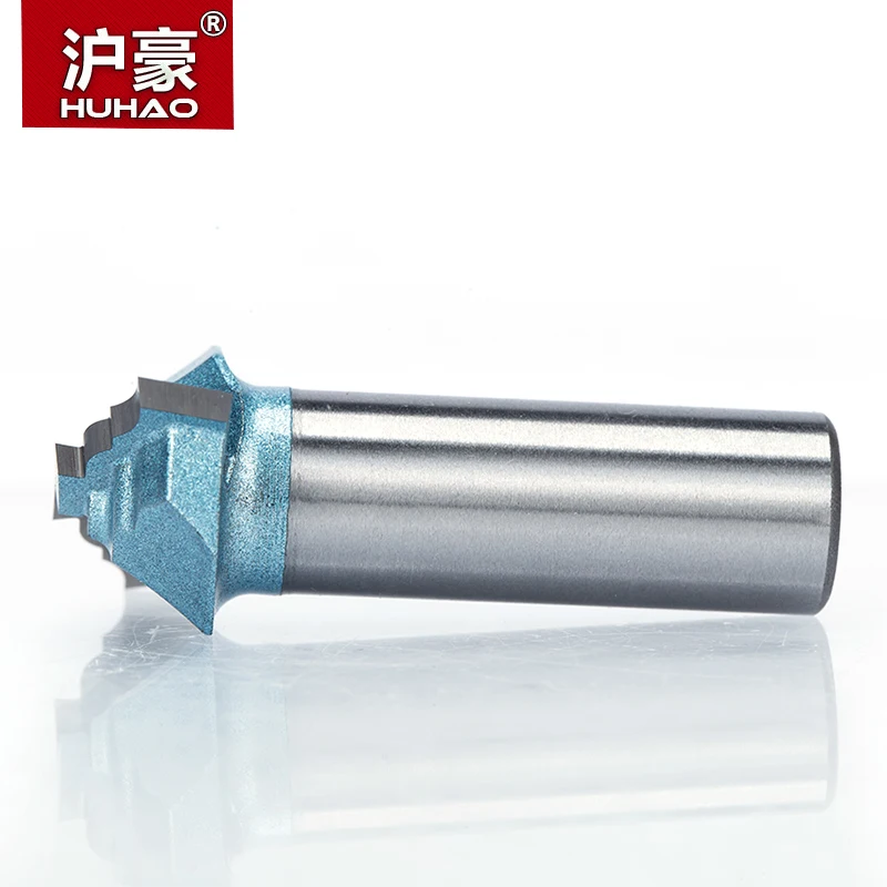 HUHAO 1/2 &quotхвостовик фрезы для деревянной двери шаблон скульптура Endmill Вольфрам деревообрабатывающий резной