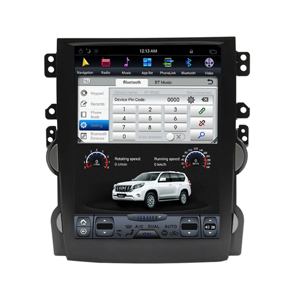Автомагнитола Tesla Styel Android 8 1 сенсорный экран 10 4 дюйма GPS-навигация без DVD-плеера