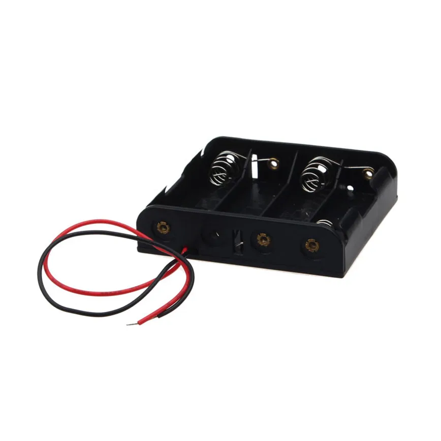 E5 AA Size Power Battery Storage Case Box Holder Leads With 1 2 3 4 Slots jun15 |