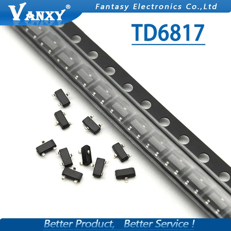 10 шт. TD6817 1,5 MHz 2A синхронный понижающий регулятор выпадающий SOT-23-5pin