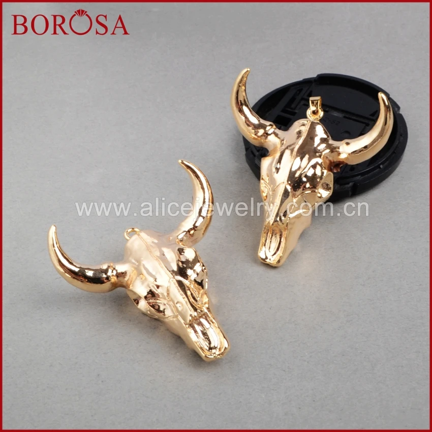 BOROSA 5 шт Longhorn полимерные роговые подвески для крупного рогатого скота с полным
