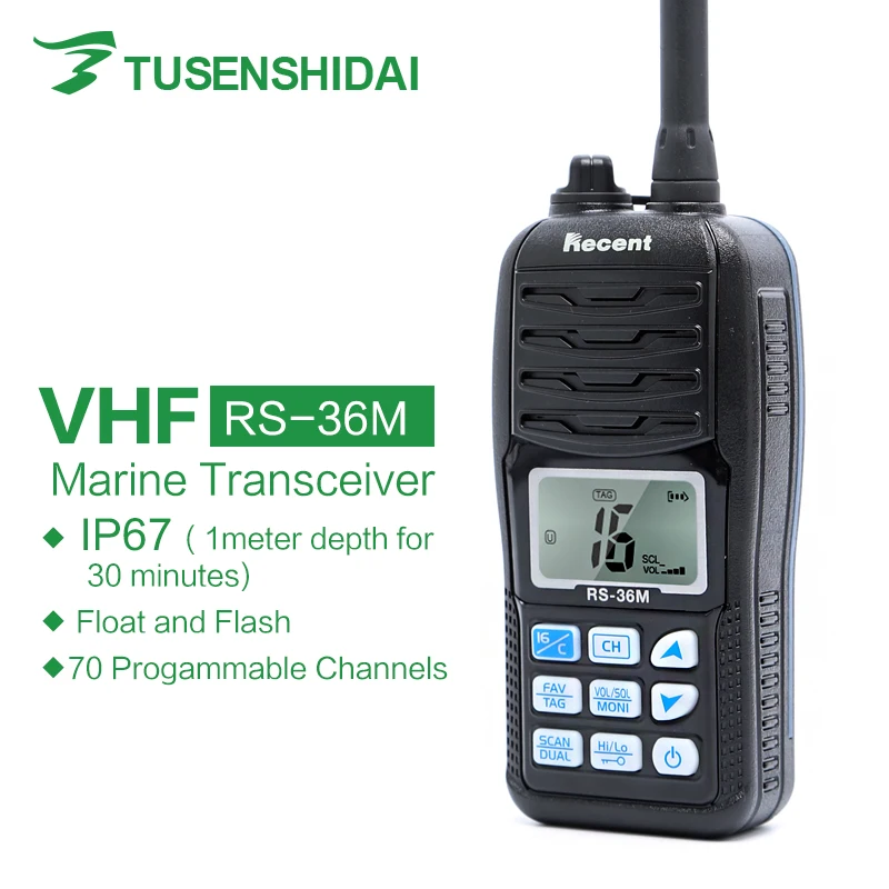 Фото Портативный Морской радиоприемник IP67 VHF новейший RS 36M - купить