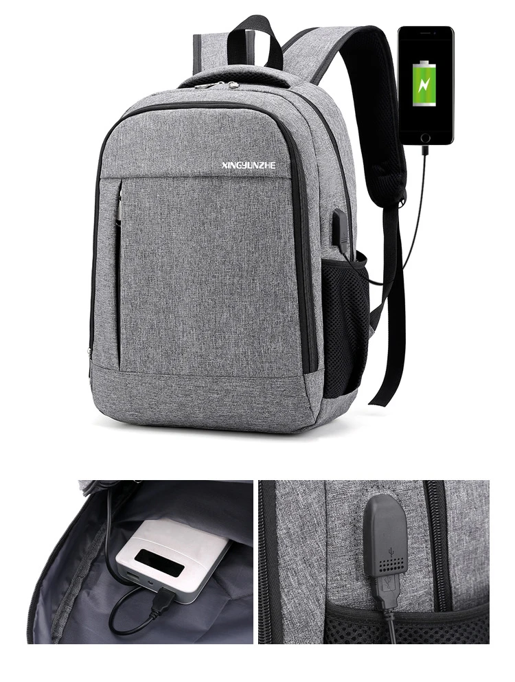 Мужской водонепроницаемый рюкзак с зарядкой через usb, рюкзак для отдыха, рюкзак для путешествий, школьный ранец, Спортивная модная школьная сумка, сумка для книг для мужчин