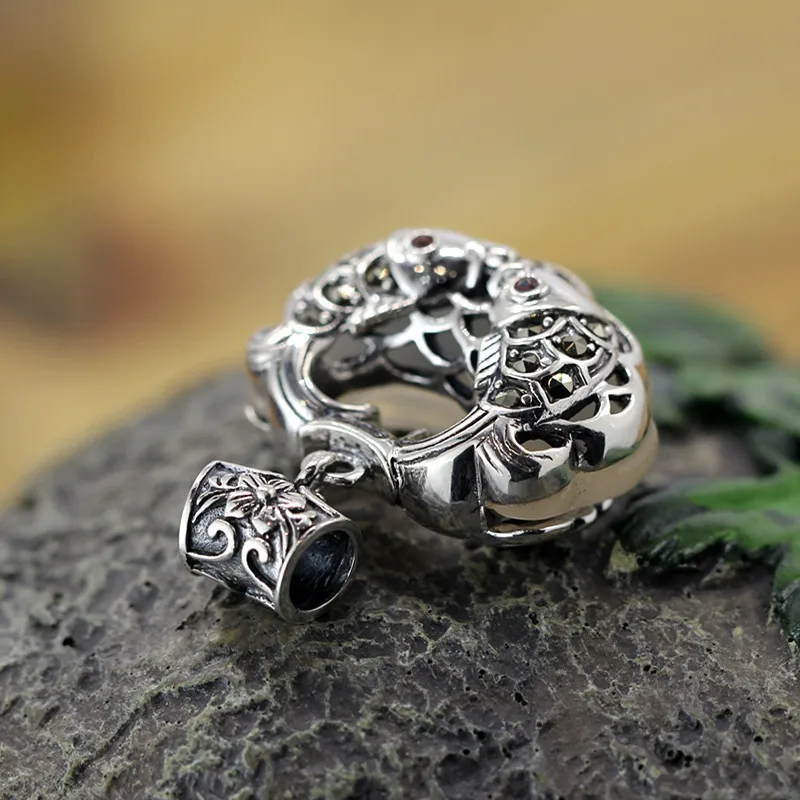 Женское винтажное ожерелье из серебра 100% пробы 3 цвета|pendants for women|pendant necklacependant 925 |